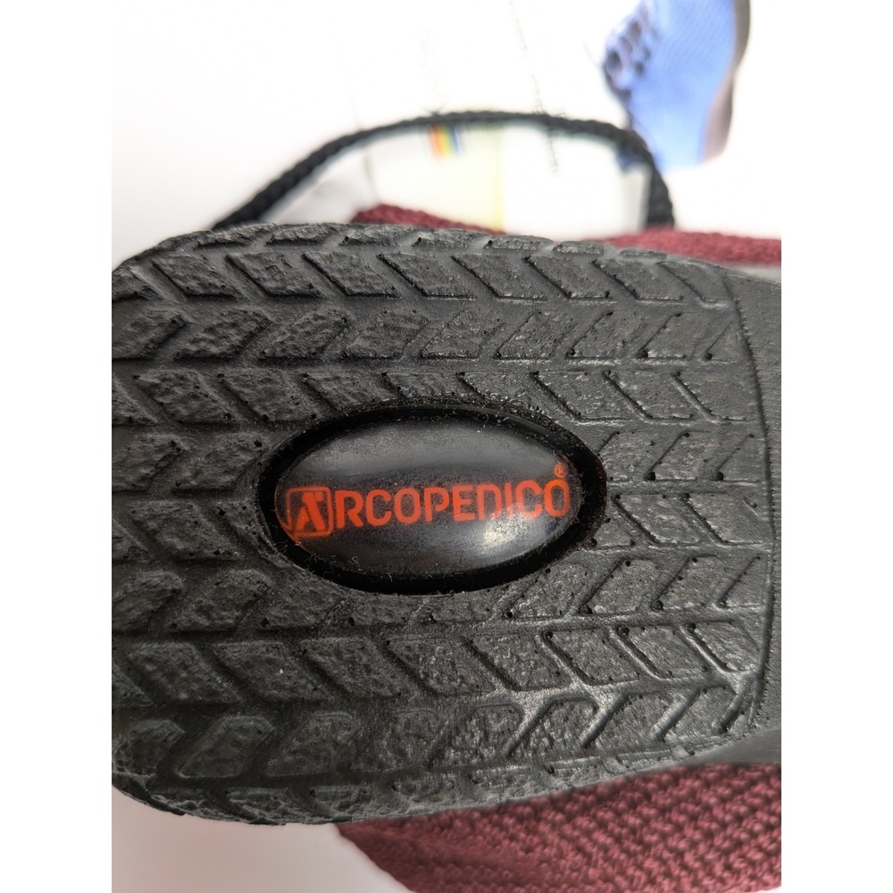 NEW Arcopedico Knitted Women's Ls Bordeaux Red Size 38(EU) 7.5 US - Picture 11 of 11